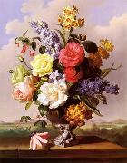 unknow artist Floral, beautiful classical still life of flowers.121 oil painting reproduction